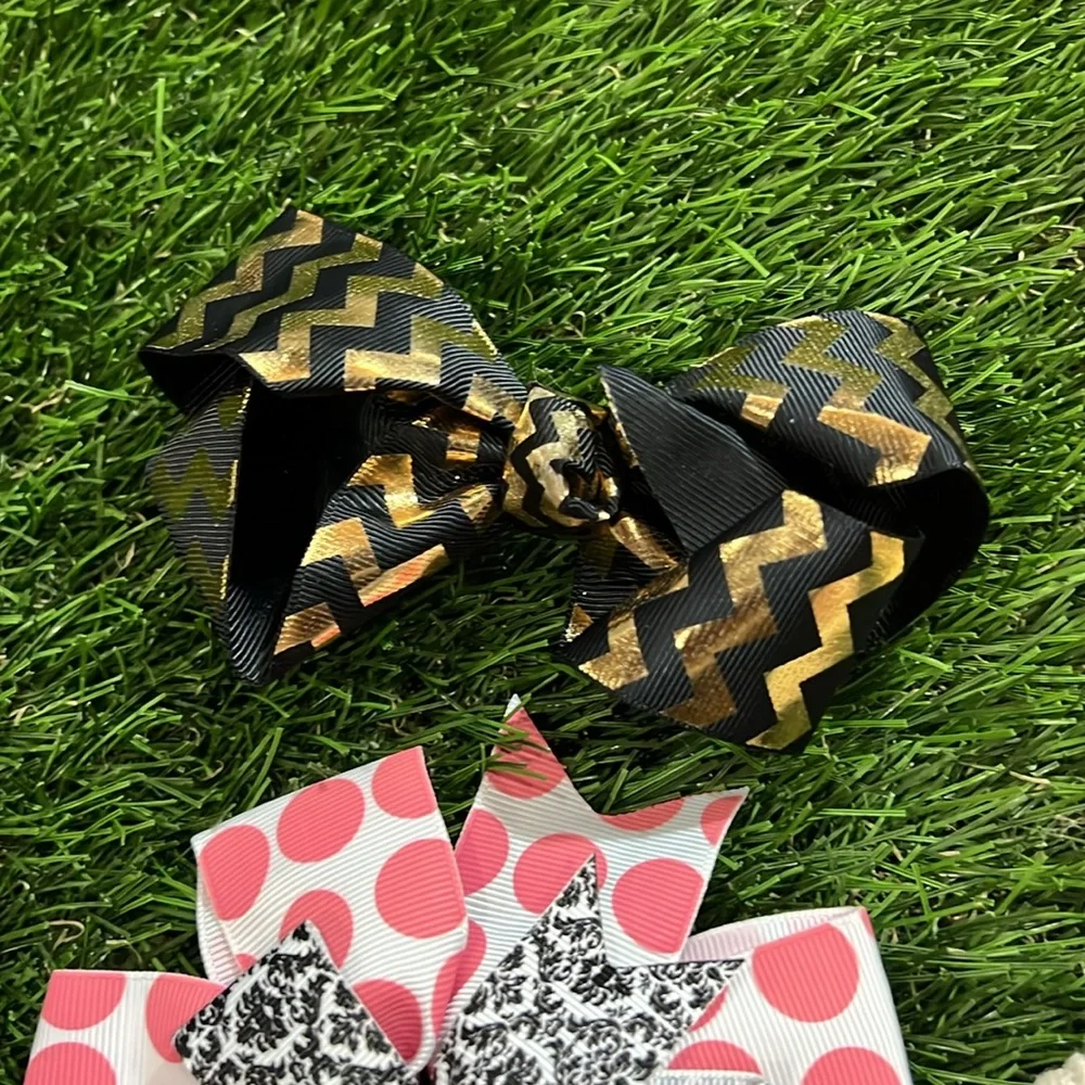 Large Hair Bow Collection - 8 pieces